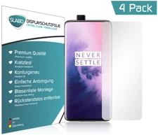 Slabo Screen Protector for OnePlus 7 Pro | 7T Pro Set of 4 CLEAR "Crystal Clear"