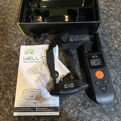 DogCare WELL-D SD Model TC05 Dog Training System Enhanced Rechargeable