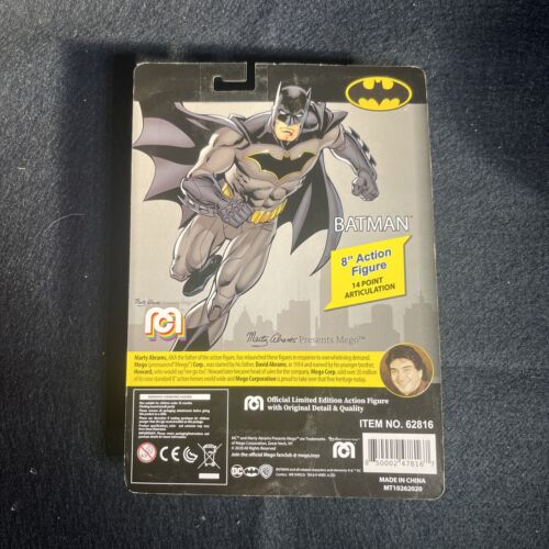 MEGO Heroes DC BATMAN 8" Action Figure - 14 Point Articulation! #62816 - Picture 3 of 3