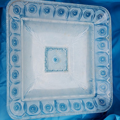 Rare Flush 40's Ceiling Light Lamp Fixture Chandelier Glass Shade EAPG White - Picture 2 of 5