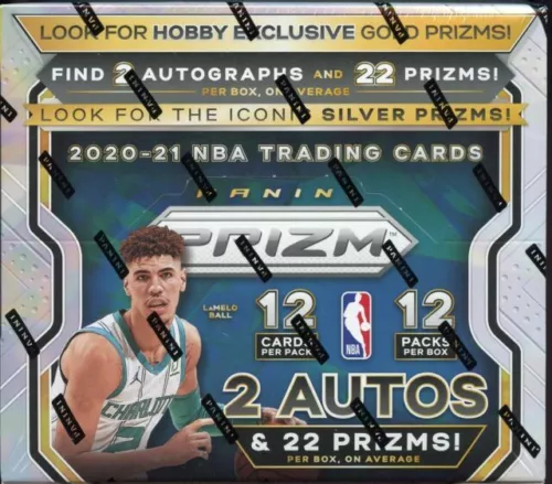 2020-2021 Panini Prizm NBA Basketball Hobby Box Factory Sealed