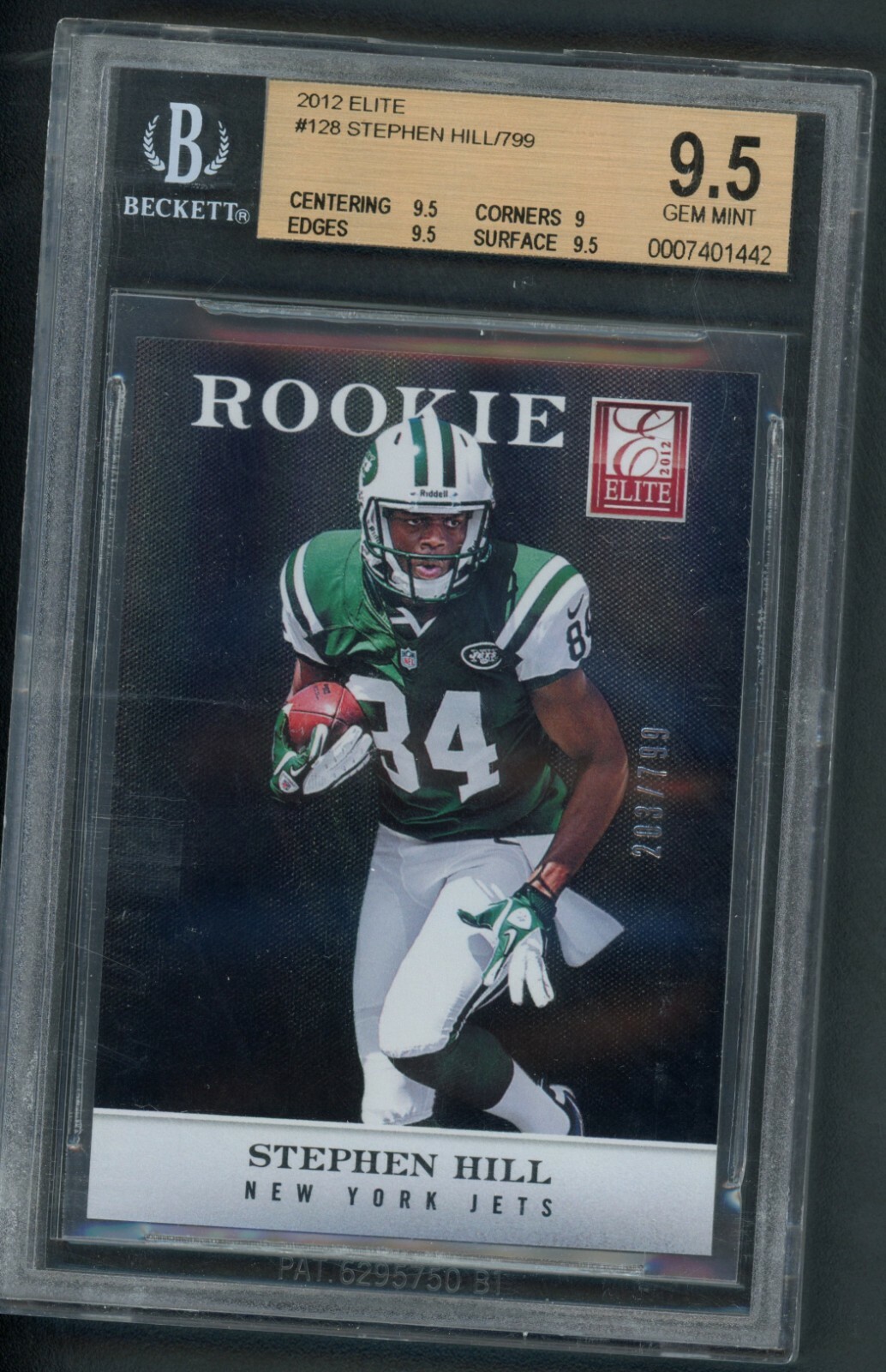 Stephen Hill Panini Elite New Breed Jersey #14 Base