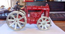 Vintage ANTIQUE 1930's ARCADE FORDSON CAST IRON TOY TRACTOR 6 IN  nice piece.