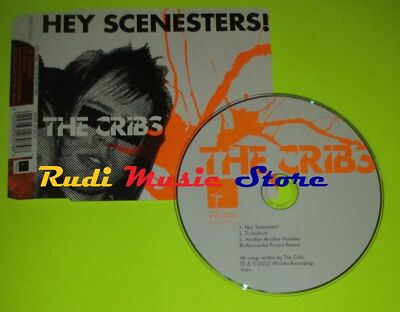 CD Singolo THE CRIBS hey scenesters 2005 WICHITA RECORDINGS  mc dvd (S6)