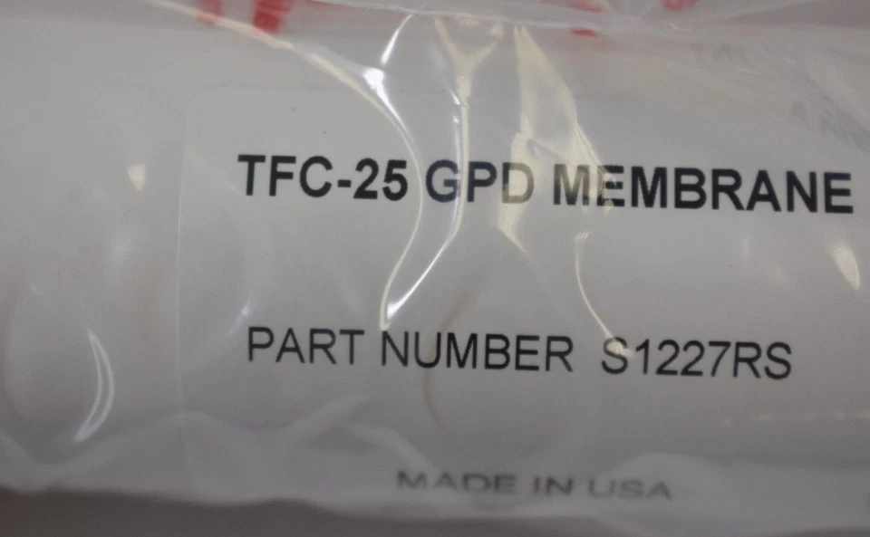 Microline TFC 25 GPD Membrane Replacement Reverse Osmosis Filtration S1227RS - Image 4 of 4