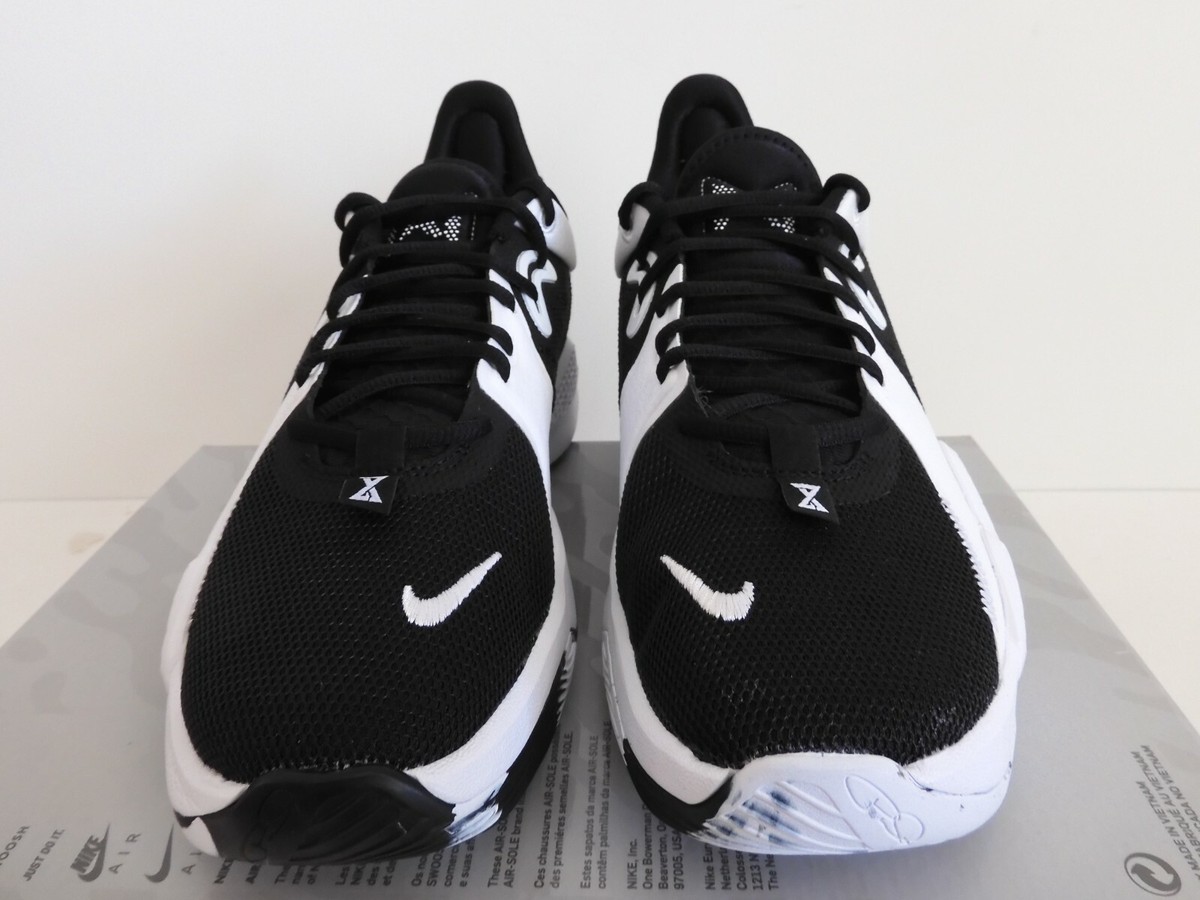 NIKE PG 5 TB PAUL GEORGE BLACK-WHITE SZ 9.5 [DA7758-001] | eBay