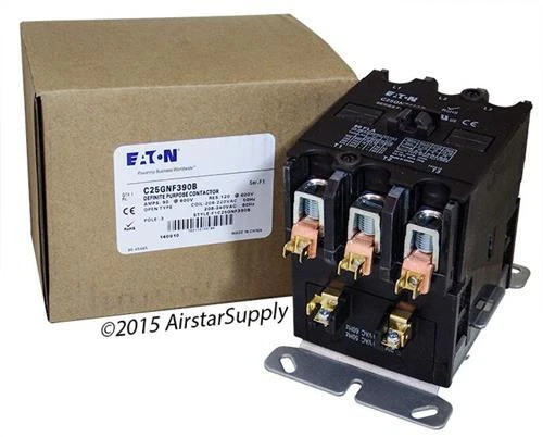 C25GNF390B # Eaton / Cutler Hammer Contactor - 90 Amp  3 Pole  240V Coil