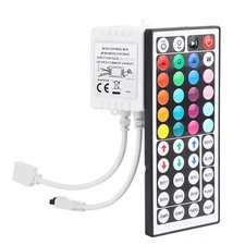 24V RGB Remote Controller for 10M 32.8ft LED Strip Light 4 Pin IR Remote Control