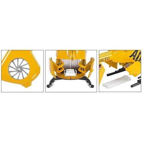 SIKU SUPER 1:55 DIE CAST ELICOTTERO PRONTO SOCCORSO RESCUE HELICOPTER ART 2539 - Immagine 3 di 3