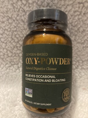Oxy-Powder Natural Digestive Cleanse 60 Capsules 06/2027