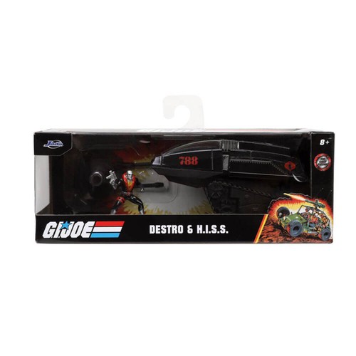 Hasbro GIJoe HISS III with Destro 1/32 Scale Action Figure Ages 8+ and Up - 第 1/1 張圖片