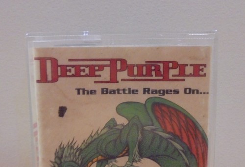 DEEP PURPLE THE BATTLE RAGES ON... VTG AUDIO CASSETTE - Picture 2 of 8