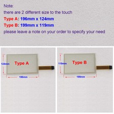 Touch Screen Panel Fit for Trimble CFX-750 FM-750 CFX750 FM750 One-Year Warranty