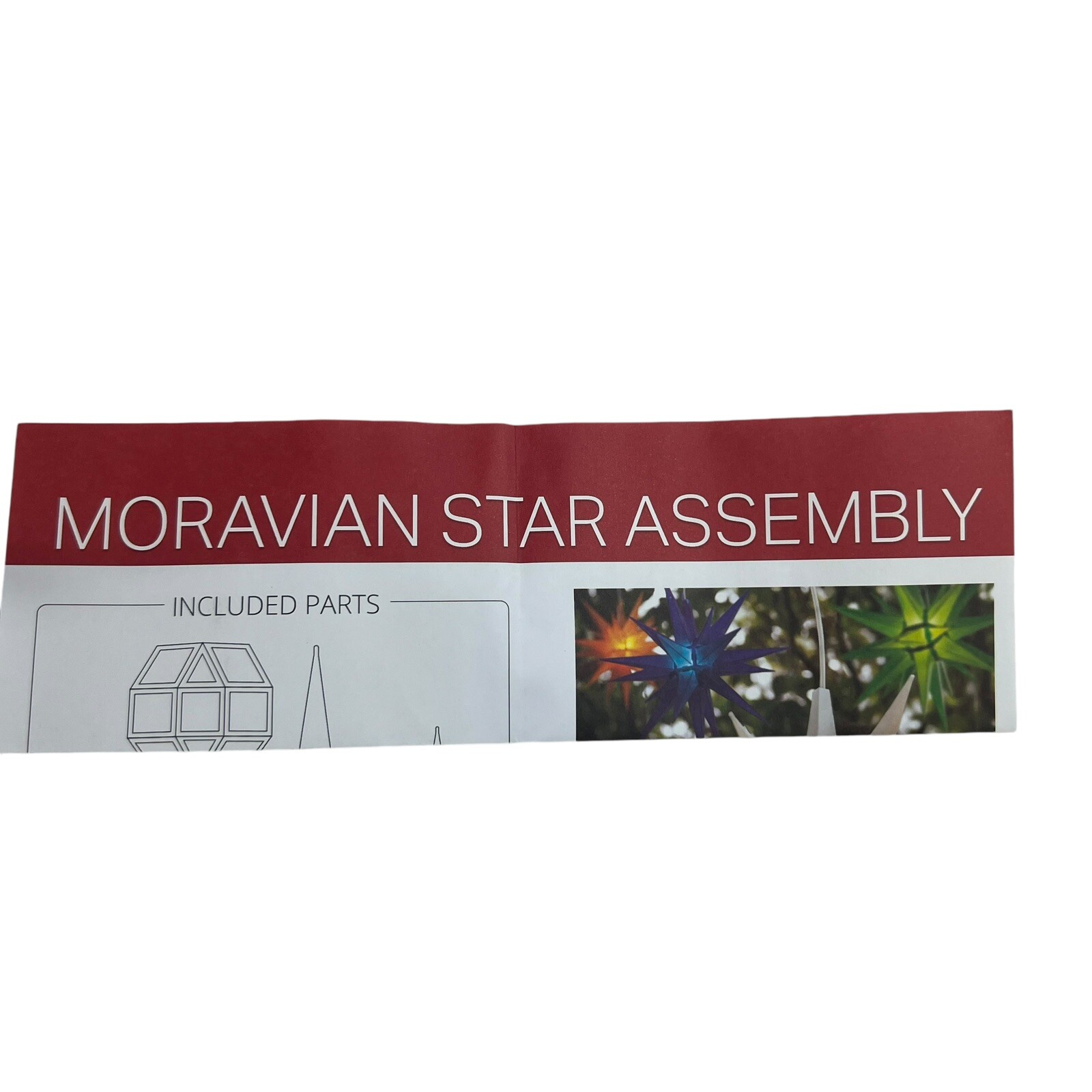 Kringle Moravian Star Illuminated Lighted Purple Hanging Holiday Christmas 14 In