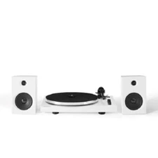 Turntable Crosley T150 with Bluetooth Input and Speakers White or Black
