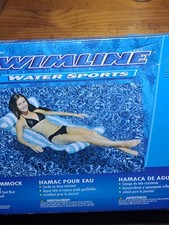 Swimline Premium Swimming Pool Floating Water Hammock Lounge Chair