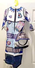 Adventure Factory Astronaut Boy Girl Costume w/ Helmet Sz 7-8 NEW, FAST SHIPPING