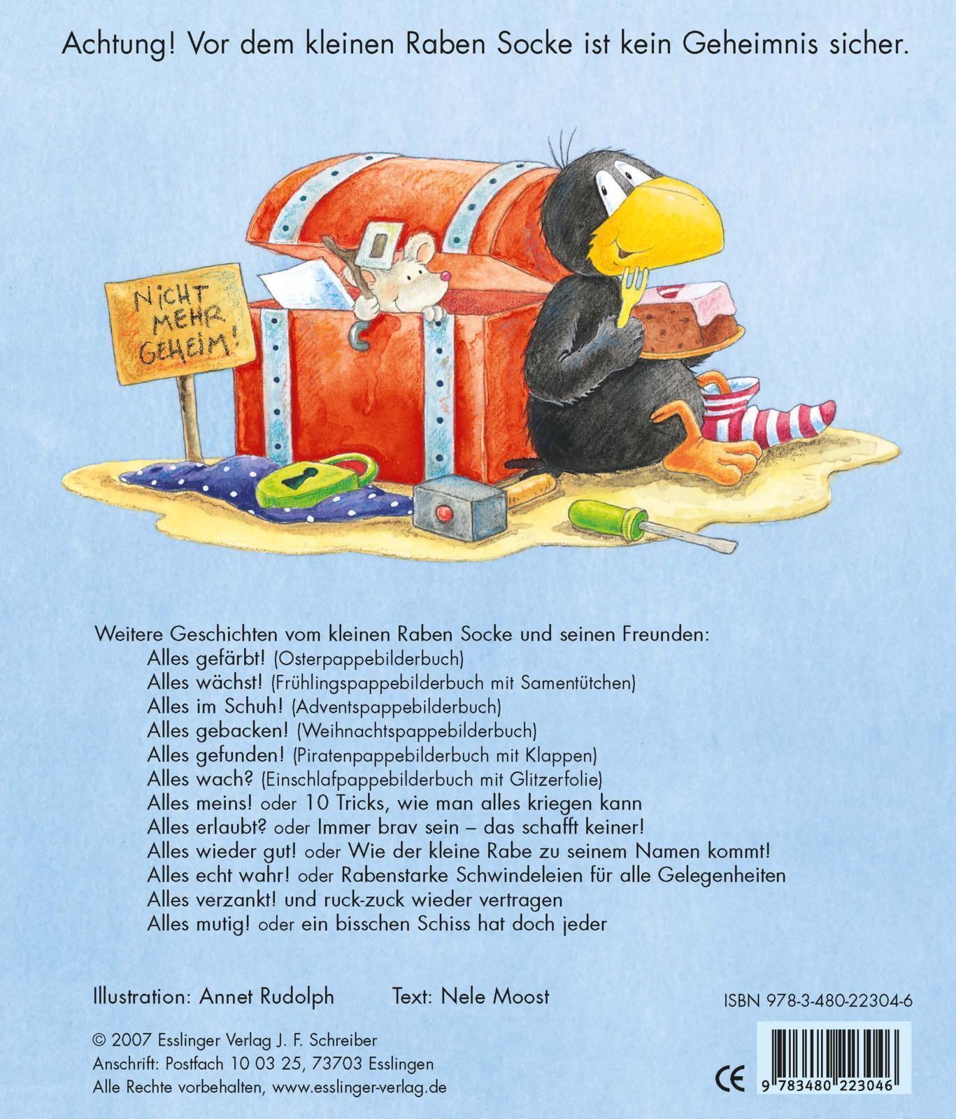 Thumbnail - Der Kleine Rabe Socke: Alles Geheim | Nele Moost | Buch | Kleiner Rabe