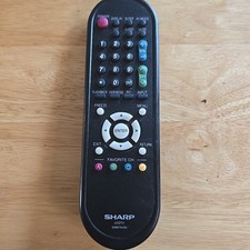 SHARP LCDTV GA667WJSA Remote Control Original Sharp Replacement, preowned