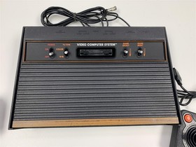 Atari 2600 Woodgrain 4-Switch Console Bundle - Refurbished, Tested & Works!