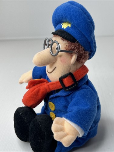 Vintage Plush Postman Pat Complete With Bag And Glasses 22cm - Picture 13 of 13