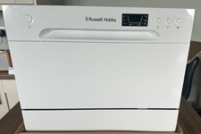 Russell Hobbs RHTTDW6W Table Top Dishwasher Freestanding 6 Settings White damage