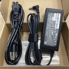 Genuine HP 45W blue tip laptop AC Adapter Power Supply charger 19.5V 741727-001