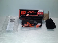 Spektrum Lipo Smart G2 7.4v 5000mah 2S 50C Hardcase Spmx52s50h5 Battery IC5