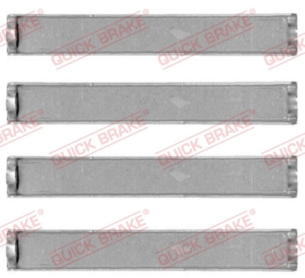 Kit d'accessoires, plaquette de frein à disque Quick Brake 109-1284 - Photo 1/1