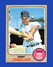 1968 Topps Set-Break #140 Tony Conigliaro EX-EXMINT *GMCARDS*