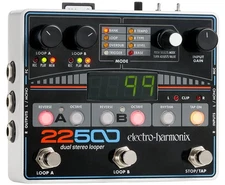 EHX Electro-Harmonix 22500 Looper Dual Stereo Looper Effects Pedal