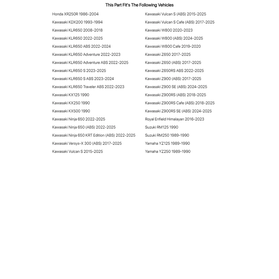 Race Tech Fork Seals For SUZUKI RM125 1990 - Image 3 of 3