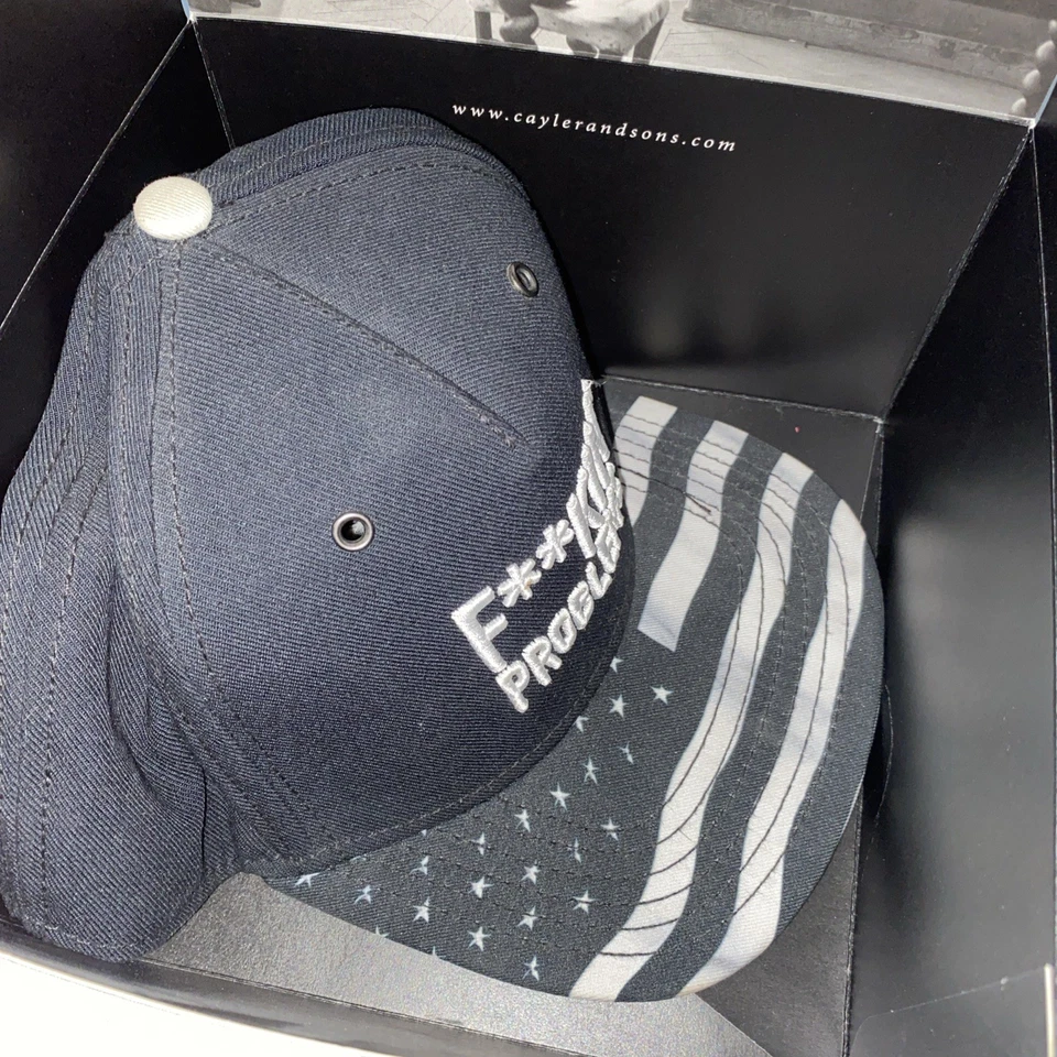 CAYLER & SONS Cap Schwarz weiß Neuwertig mit Karton Kappe Mütze 🧢 - Bild 2 von 4