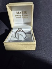 18k Diamond, White Gold, Engagement Ring