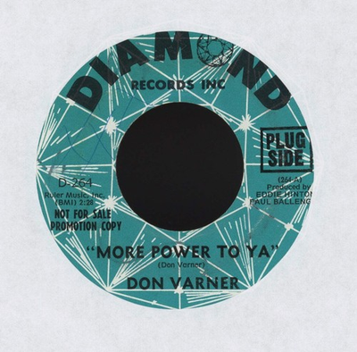 #ad Don Varner More Power To Ya on Diamond Promo Northern Soul 45 $28.99