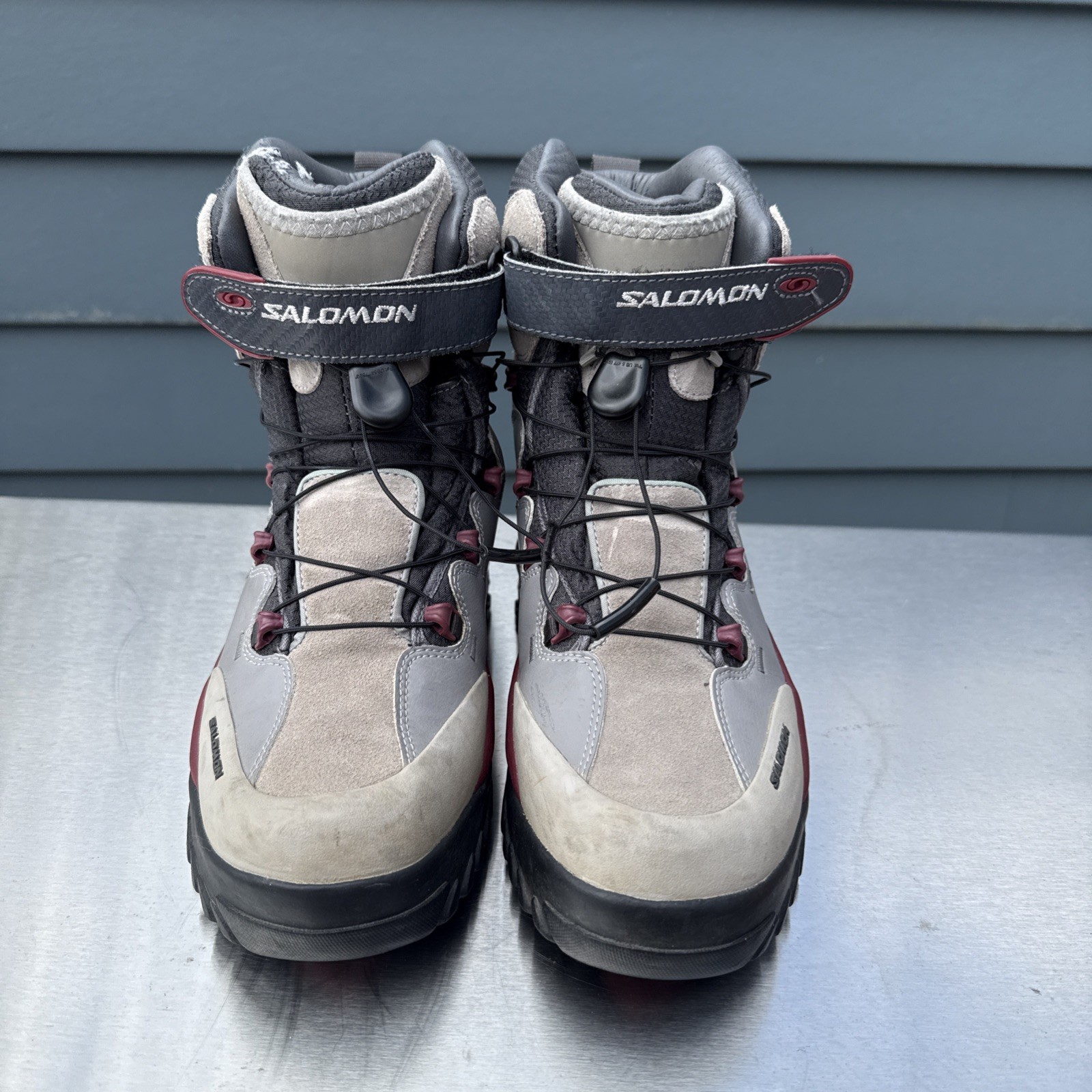Salomon Scarponi da Escursionismo Scarpe Contagrip Donna Taglia 8 Isolamento Thinsulate