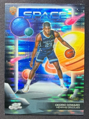 2025 Topps Cosmic Chrome Cedric Coward Base (RAW)
