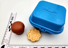 Vintage Fisher Price Empty Egg Carton, Cookie & Cupcake Food Fun with Food