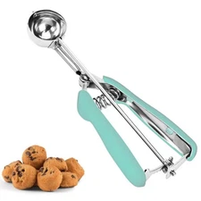 Mint 0.8 Tbsp 2.5 tsp Stainless Steel Cookie Scoop with Trigger for Baking