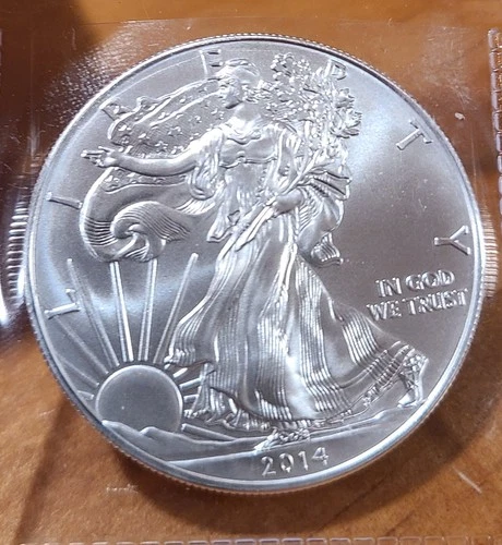 2014 American Silver Eagle 1 oz .999 Fine Silver Uncirculated