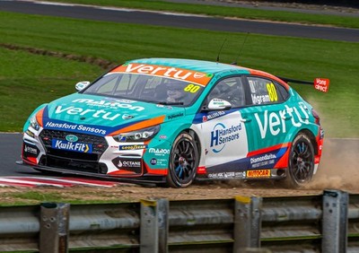BTCC #80 Tom Ingram Hyundai i30N Team Vertu. Croft Circuit. August 2025 A4 Druck
