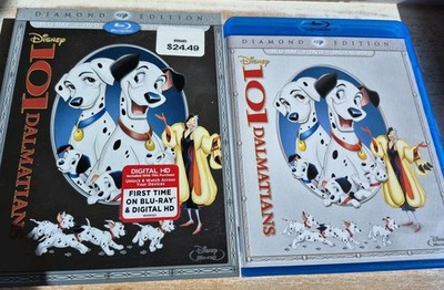 101 Dalmatians (Blu-Ray, 2015) Diamond Edition
