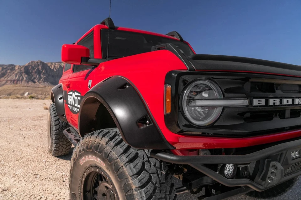 For Chevy Silverado 1500 Classic 07 Pocket Style Matte Black Rear Fender Flares Foto 3 de 3