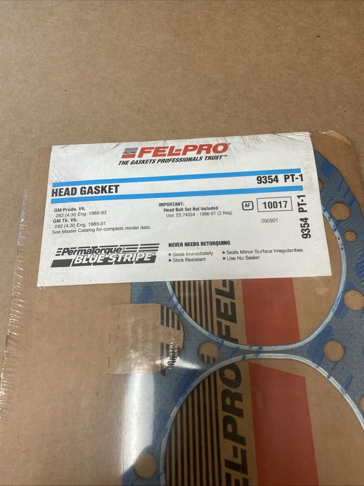 Junta de Cabeza Fel-Pro 9354PT1 PermaTorque Raya Azul ¡Envío Gratis! Foto 2 de 4