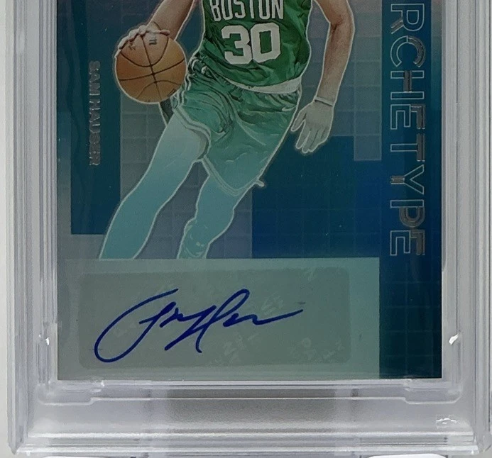 Sam Hauser Auto PSA 10 - 2023 Panini Recon ‘Archetype’ -Celtics, UVA, Big Smooth - Image 3 of 4