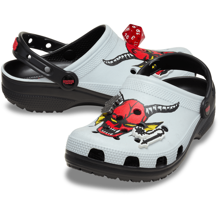 Stranger Things x Crocs Classic Clog Hellfire Club 211507-90H
