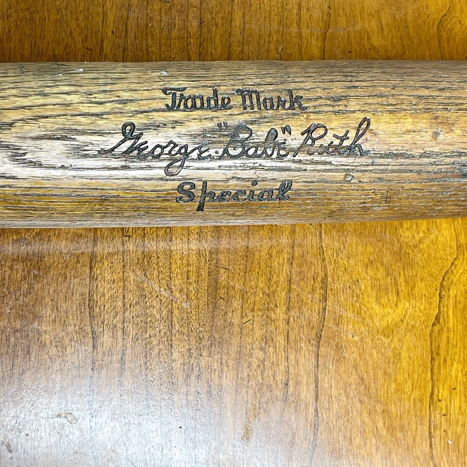 复古 20 世纪 20 年代棒球棒 Babe Ruth Special 40-BRS Louisville Slugger Powerized — 第 2/4 张图片