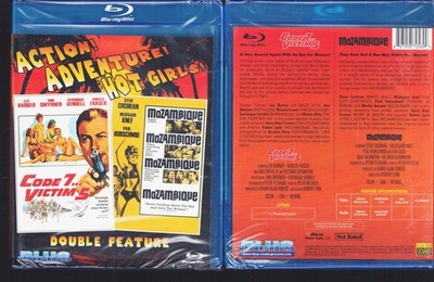 Code 7, Victim 5 + Mozambique (Blu-ray) 1964 Double Feature - New & Sealed