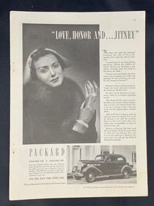 Magazine Ad - 1937 - Packard 120 Touring Coupe