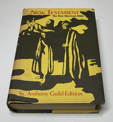 New American Bible NAB New Testament Confraternity St. Anthony Guild Maps HCDJ